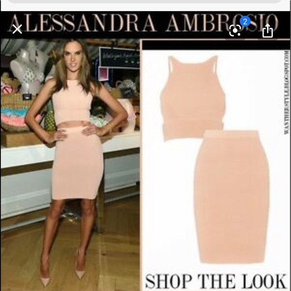 Simkhai Blush Rib Skirt - Sold Out Everywhere!!! - Picture 4 of 8